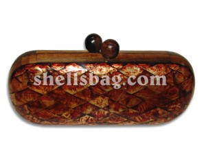 Oval Capiz Shell Handbag