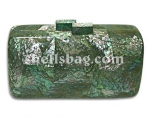 Abalone Shell Clutch Handtas