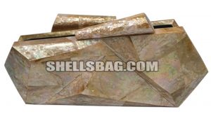 shells clutch bag